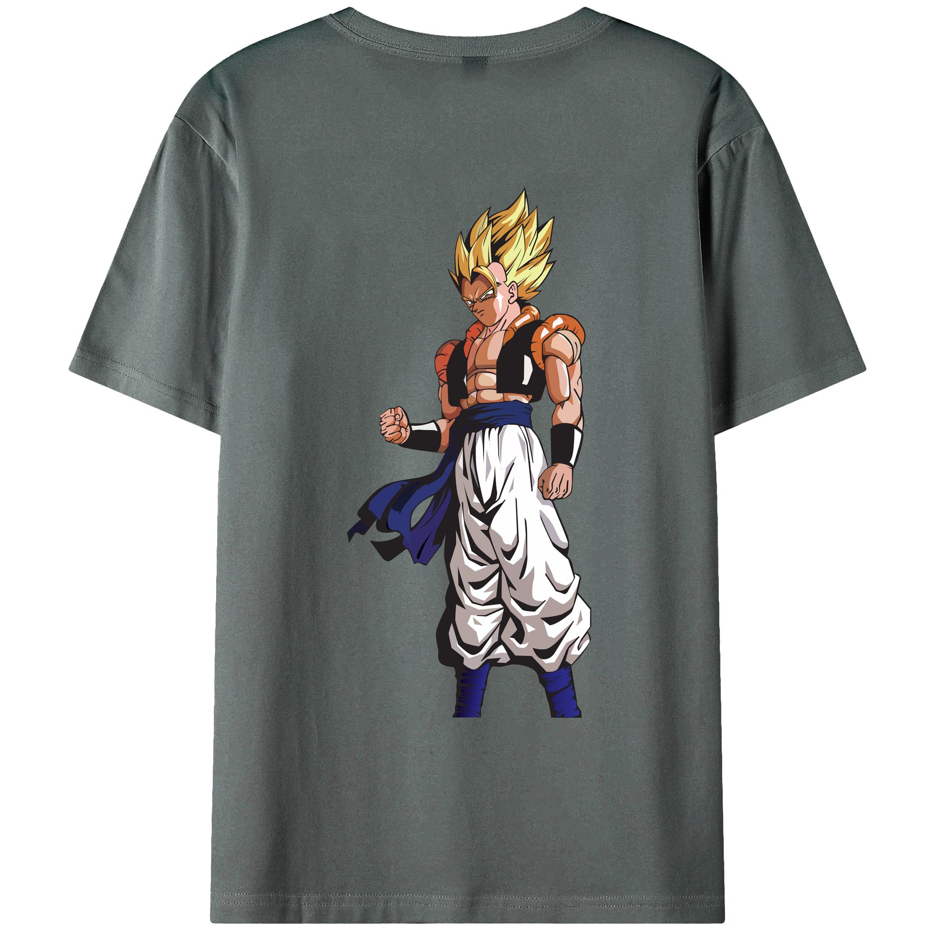 （画像用） ドラゴンボール DRAGON BALL 綿100％ メンズ半袖Tシャツ（バックプリント） 通気性